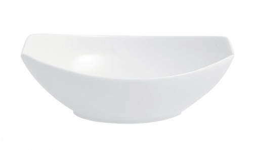 Saladier ovale blanc porcelaine 22 cm Matcha Pro.mundi