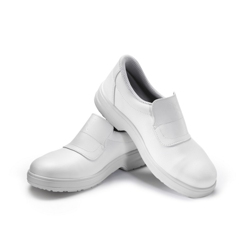 Chaussures mocassin de sécurité mixte blanc 40 Tony Nordways