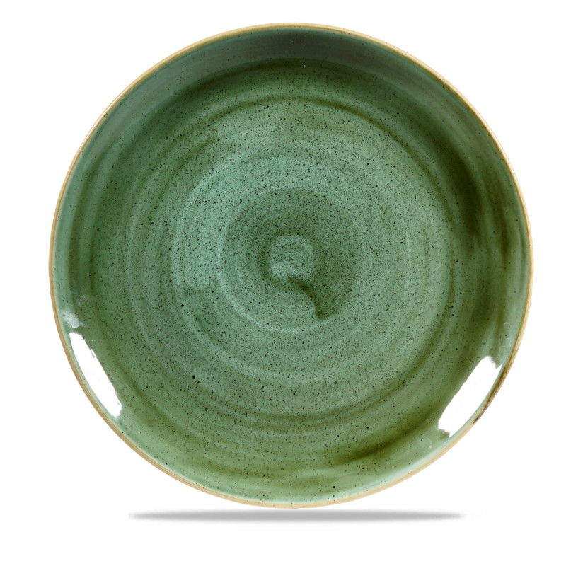 Assiette coupe plate rond Samphire porcelaine Ø 28,8 cm Stonecast Churchill