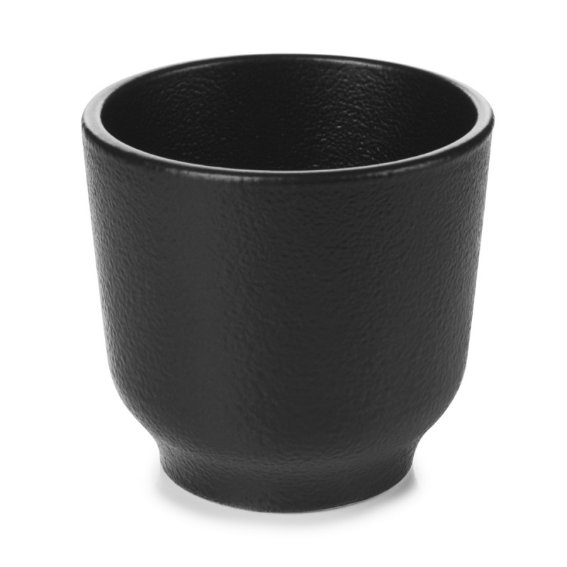 Tasse à expresso rond noir porcelaine Ø 6,5 cm Adelie Revol