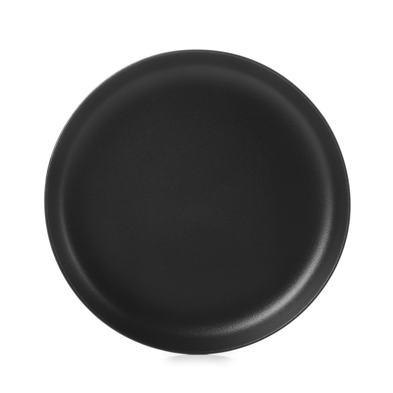 Assiette creuse rond noir porcelaine Ø 27 cm Adelie Revol