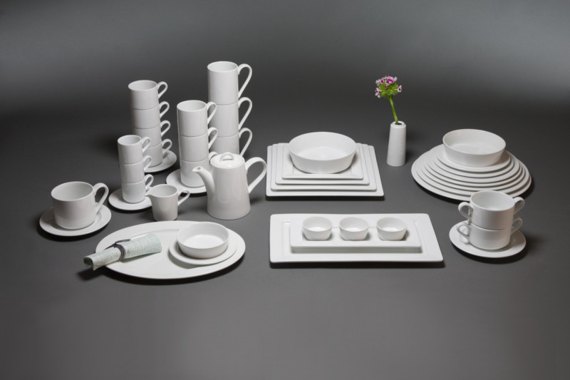 Plat ovale blanc porcelaine vitrifiée 33,8 cm Access Rak
