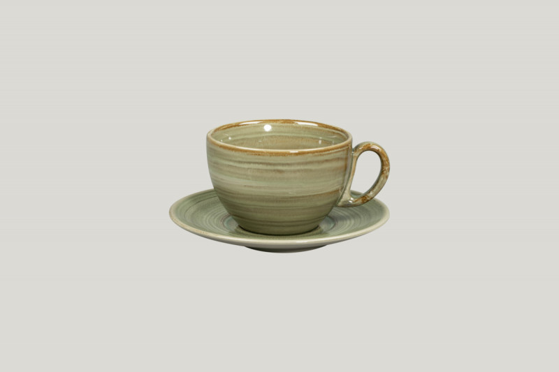 Tasse à déjeuner Emerald porcelaine vitrifiée 28 cl Ø 10,5 cm Rakstone Spot Rak
