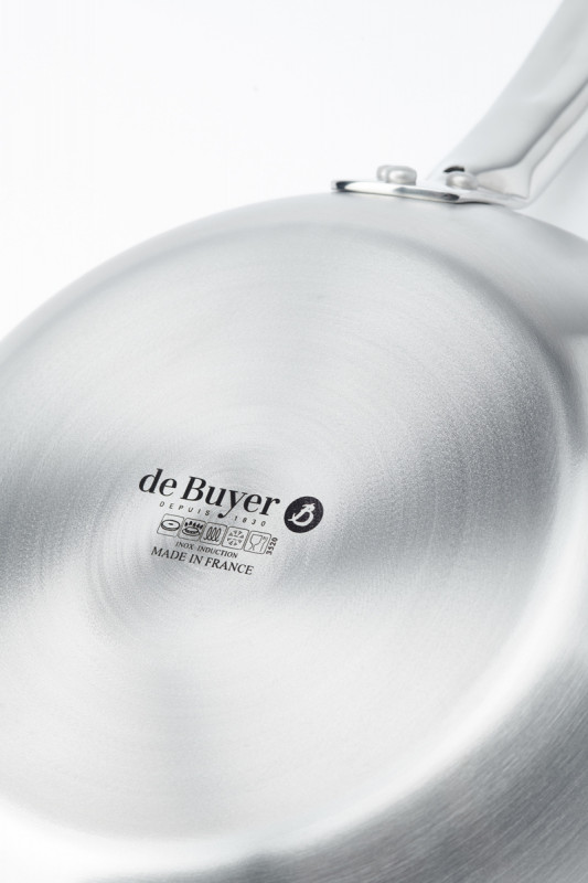 Poêle inox Ø 20 cm 3,8 cm Alchimy De Buyer