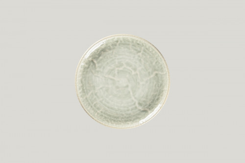 Assiette plate coupe rond céladon porcelaine Ø 20,9 cm Krush Rak