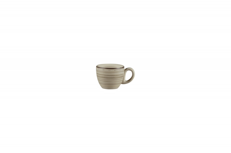 Tasse à espresso rond Argila Décor Epura porcelaine 8 cl Ø 6,5 cm Earth Rak