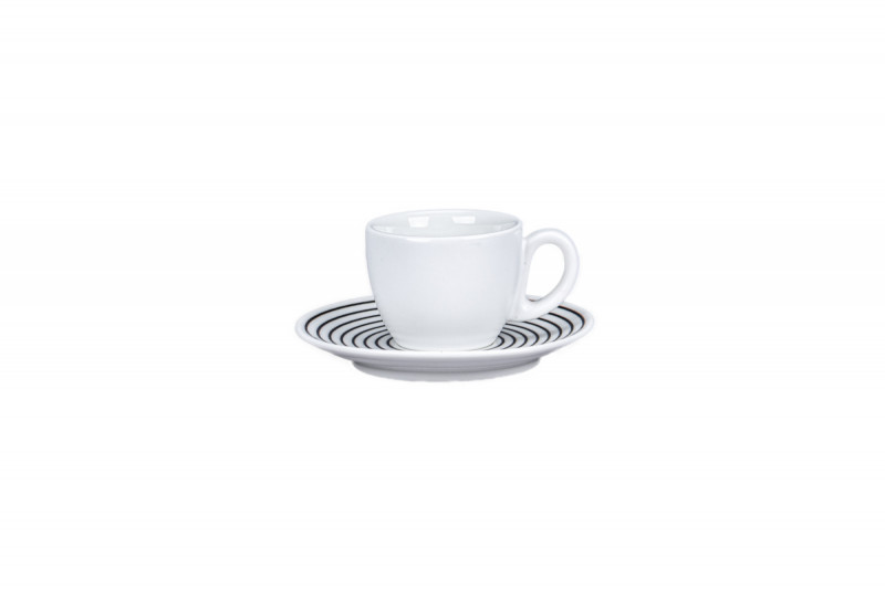 Tasse à expresso rond Hypnotic porcelaine 8 cl Ø 6,5 cm Hypnotic Rak