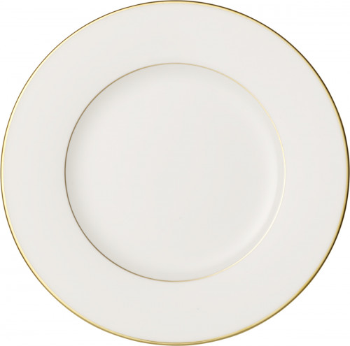 Assiette plate rond blanc porcelaine bone china Ø 22 cm Anmut Villeroy & Boch