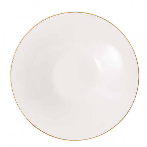 Assiette coupe creuse rond blanc porcelaine bone china Ø 28,5 cm Anmut Villeroy & Boch