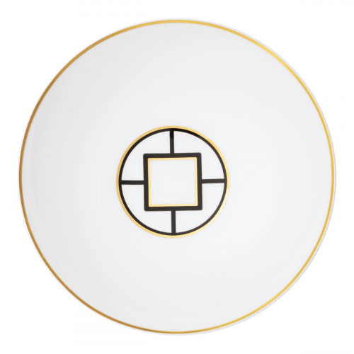 Assiette creuse rond blanc porcelaine bone china Ø 22 cm Metrochic Villeroy & Boch
