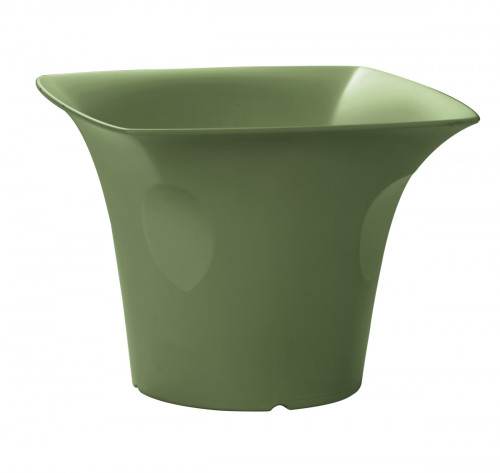 Saladier bol «&nbsp;gandot&nbsp;» vert fibre végétale 10 cm Liliroc Saint Romain