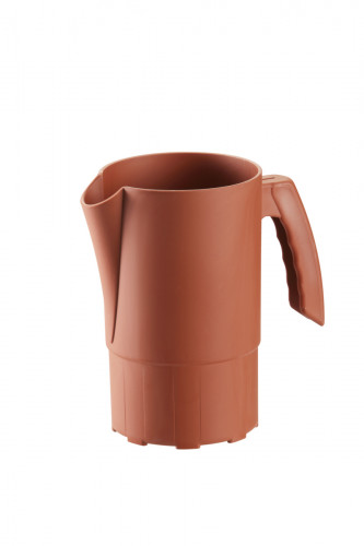Pichet sans couvercle terracotta fibre végétale 1 L Liliroc Saint Romain