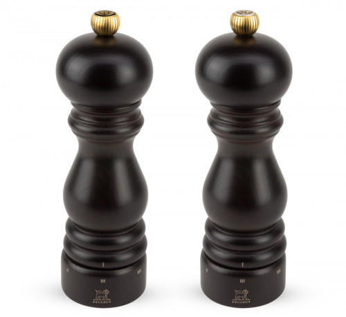 Set moulins poivre / sel marron Ø 5,7 cm 18 cm Peugeot Saveurs