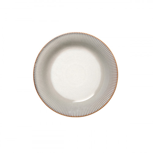 Assiette coupe plate gris bleu porcelaine Ø 23,5 cm Serena Pro.mundi