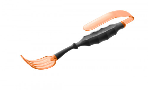 Fourchette orange copolyester 24,5 cm Ergo Inclusive Saint Romain