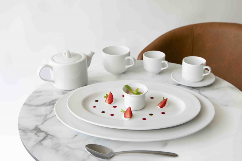 Bol empilable rond blanc porcelaine Ø 14 cm Presto Accolade