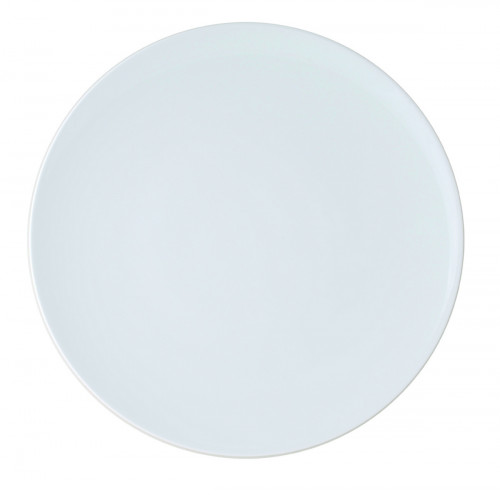 Assiette coupe plate rond blanc porcelaine Ø 22 cm Gusto Mobius