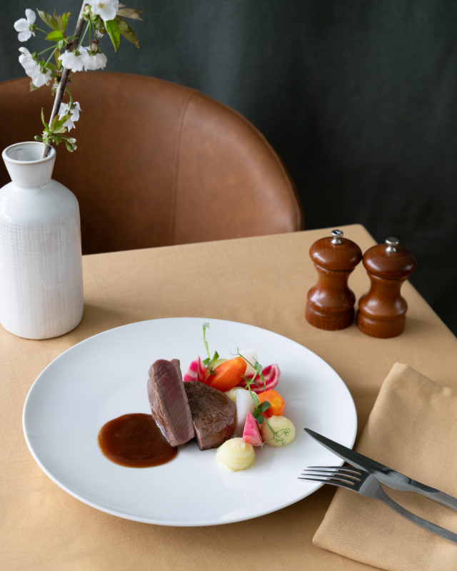 Assiette gastro creuse rond blanc porcelaine Ø 28 cm Gusto Accolade