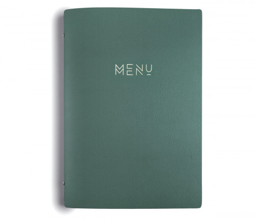 Porte menu vert Saura Lacor