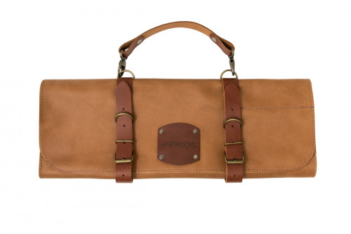 Trousse à couteaux cuir 47x44,6 cm 5 éléments Arcos