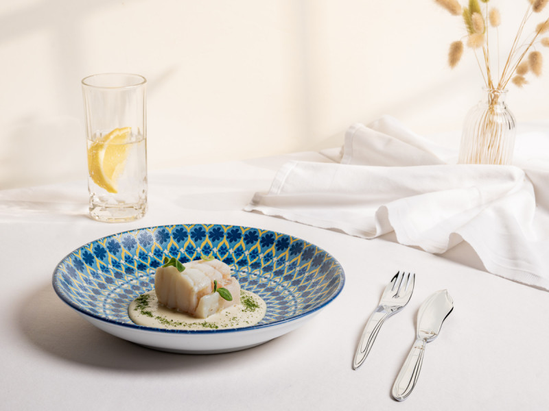 Cuillère amuse-bouche plate droit inox 18/10 14,65 cm Caikos Rak