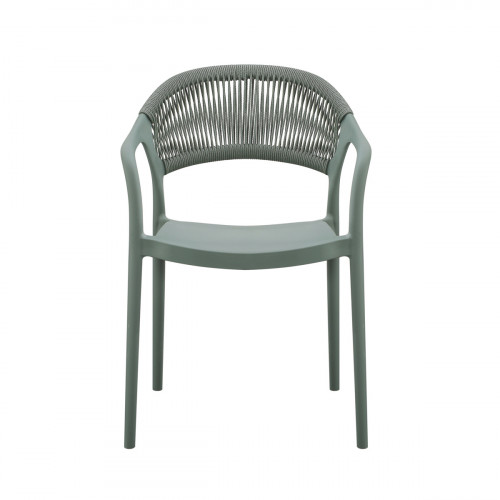 Fauteuil d'extérieur vert 79x56x54 cm Rotterdam Flexmob