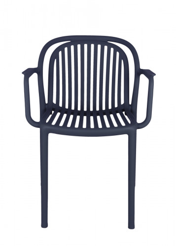 Fauteuil d'extérieur bleu 78x57x57 cm Jeddah Flexmob