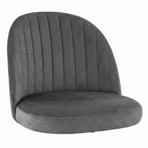 Assise de chaise gris anthracite 43x49x55 cm Emile Flexmob