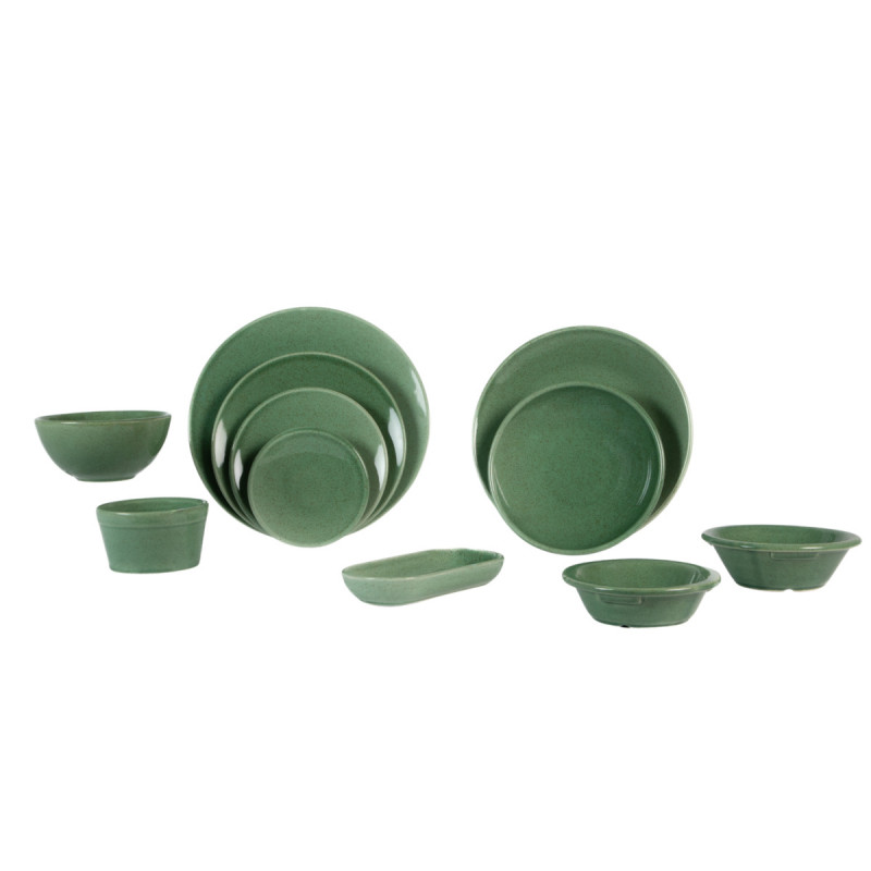 Assiette coupe plate Lagoon grès renforcé Ø 20 cm Twist Essentials Collection